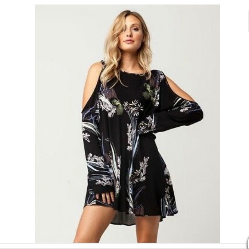 Free People Clear Skies Long-sleeve Dress Size S